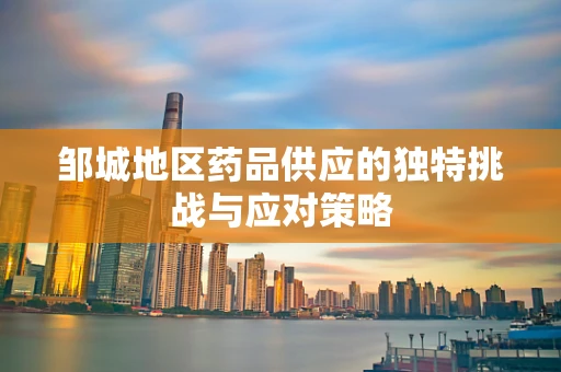 邹城地区药品供应的独特挑战与应对策略