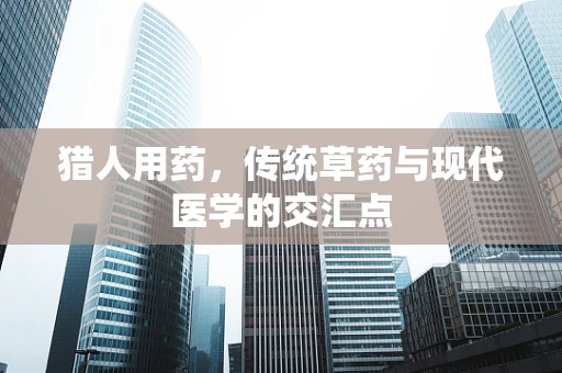 猎人用药，传统草药与现代医学的交汇点