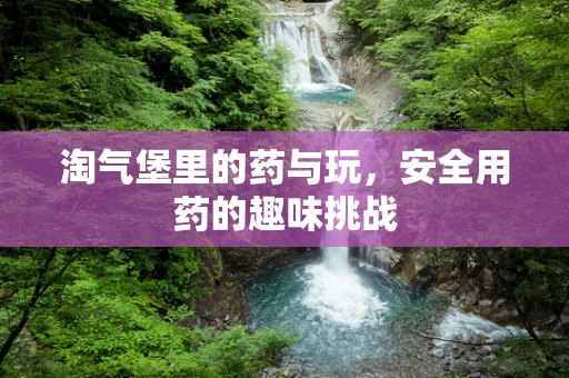 淘气堡里的药与玩，安全用药的趣味挑战