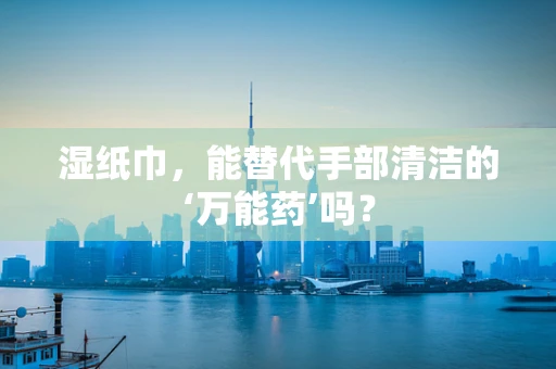 湿纸巾，能替代手部清洁的‘万能药’吗？