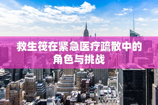 救生筏在紧急医疗疏散中的角色与挑战