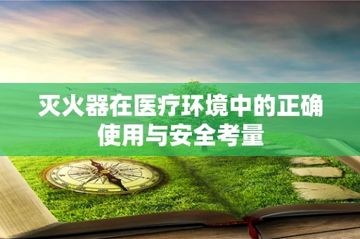 灭火器在医疗环境中的正确使用与安全考量