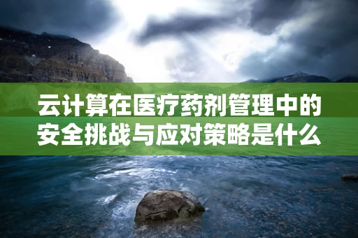云计算在医疗药剂管理中的安全挑战与应对策略是什么？