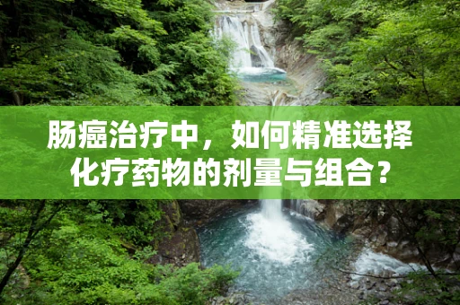 肠癌治疗中，如何精准选择化疗药物的剂量与组合？