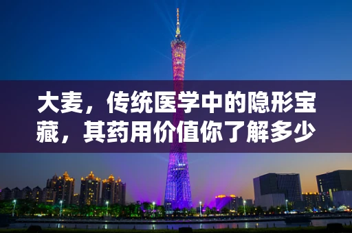 大麦，传统医学中的隐形宝藏，其药用价值你了解多少？