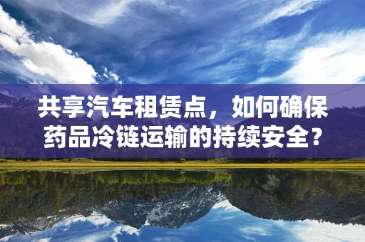 共享汽车租赁点，如何确保药品冷链运输的持续安全？