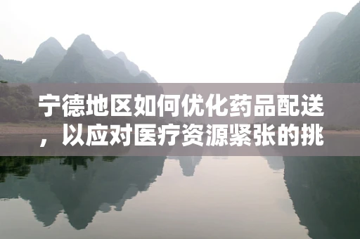 宁德地区如何优化药品配送，以应对医疗资源紧张的挑战？
