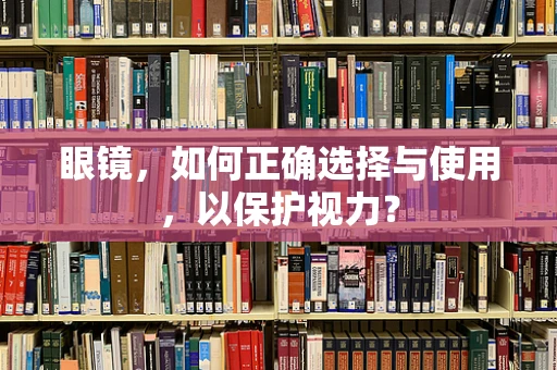 眼镜，如何正确选择与使用，以保护视力？