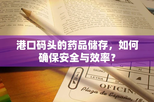 港口码头的药品储存，如何确保安全与效率？