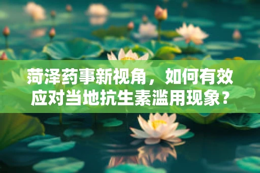 菏泽药事新视角，如何有效应对当地抗生素滥用现象？