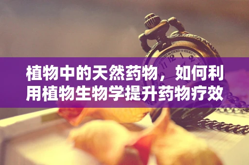植物中的天然药物，如何利用植物生物学提升药物疗效？