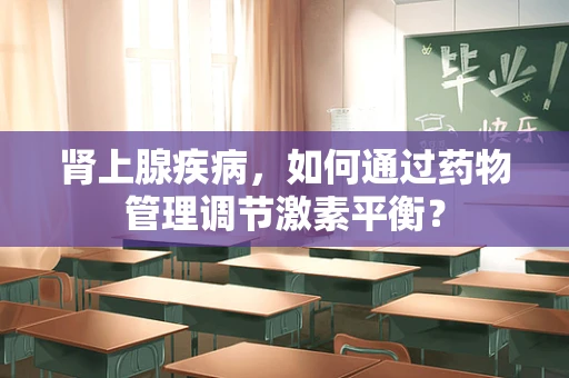 肾上腺疾病，如何通过药物管理调节激素平衡？