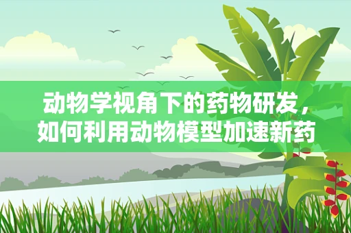 动物学视角下的药物研发，如何利用动物模型加速新药发现？