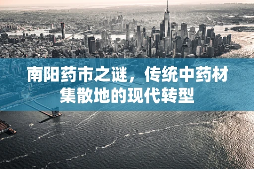 南阳药市之谜，传统中药材集散地的现代转型