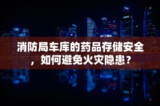 消防局车库的药品存储安全，如何避免火灾隐患？