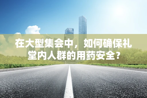 在大型集会中，如何确保礼堂内人群的用药安全？