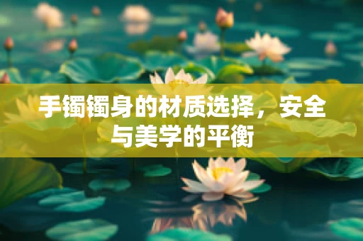 手镯镯身的材质选择，安全与美学的平衡