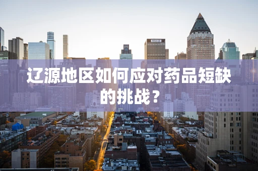 辽源地区如何应对药品短缺的挑战？