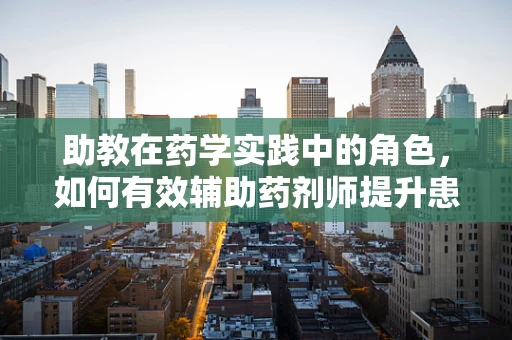 助教在药学实践中的角色，如何有效辅助药剂师提升患者用药安全？