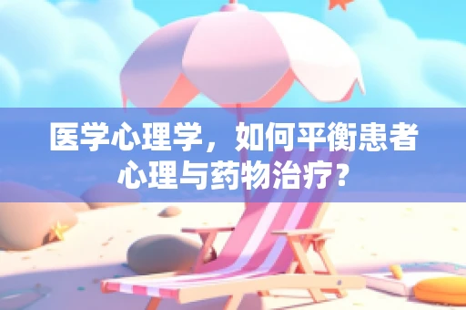 医学心理学，如何平衡患者心理与药物治疗？