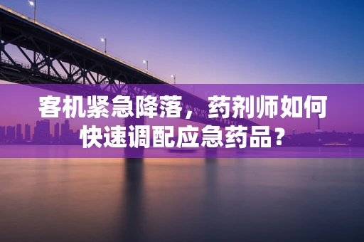 客机紧急降落，药剂师如何快速调配应急药品？