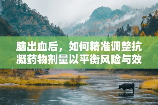 脑出血后，如何精准调整抗凝药物剂量以平衡风险与效益？