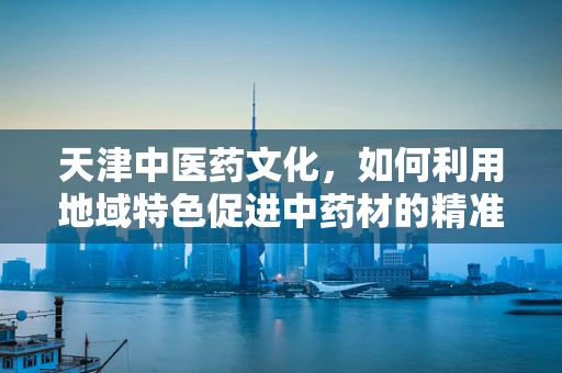 天津中医药文化，如何利用地域特色促进中药材的精准应用？