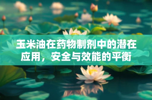 玉米油在药物制剂中的潜在应用，安全与效能的平衡
