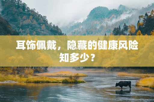 耳饰佩戴，隐藏的健康风险知多少？