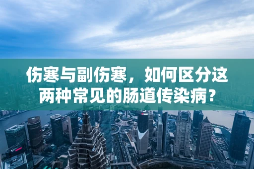 伤寒与副伤寒，如何区分这两种常见的肠道传染病？