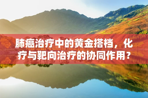 肺癌治疗中的黄金搭档，化疗与靶向治疗的协同作用？
