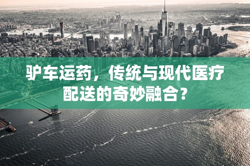 驴车运药，传统与现代医疗配送的奇妙融合？