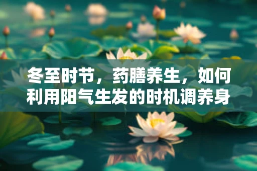 冬至时节，药膳养生，如何利用阳气生发的时机调养身体？