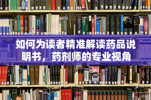 如何为读者精准解读药品说明书，药剂师的专业视角