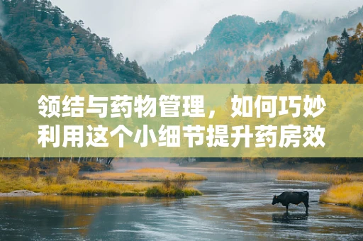 领结与药物管理，如何巧妙利用这个小细节提升药房效率？