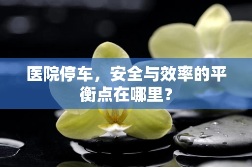 医院停车，安全与效率的平衡点在哪里？