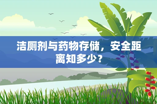洁厕剂与药物存储，安全距离知多少？