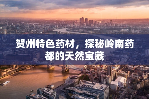 贺州特色药材，探秘岭南药都的天然宝藏