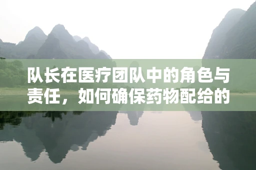 队长在医疗团队中的角色与责任，如何确保药物配给的准确性？