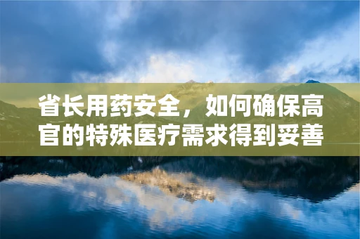 省长用药安全，如何确保高官的特殊医疗需求得到妥善管理？