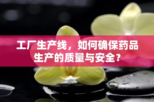 工厂生产线，如何确保药品生产的质量与安全？