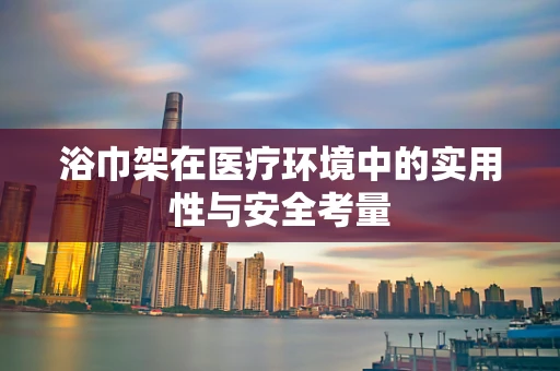 浴巾架在医疗环境中的实用性与安全考量