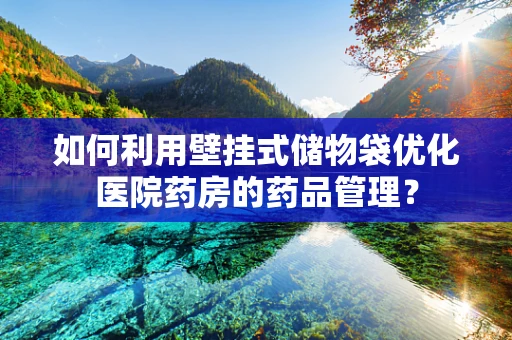 如何利用壁挂式储物袋优化医院药房的药品管理？
