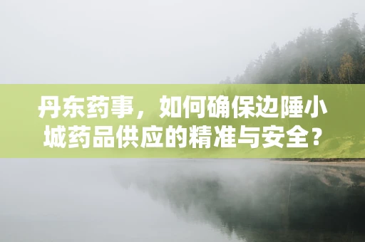 丹东药事，如何确保边陲小城药品供应的精准与安全？