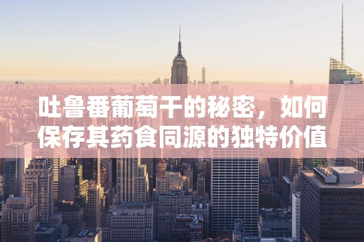 吐鲁番葡萄干的秘密，如何保存其药食同源的独特价值？