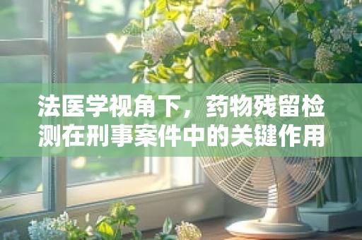 法医学视角下，药物残留检测在刑事案件中的关键作用是什么？