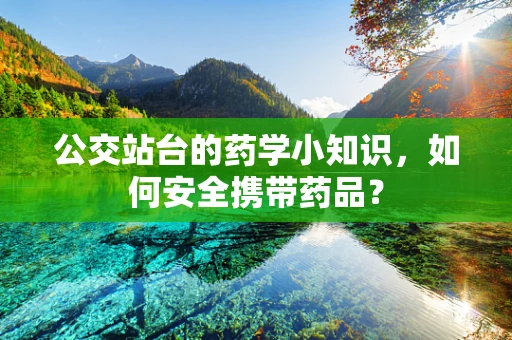 公交站台的药学小知识，如何安全携带药品？