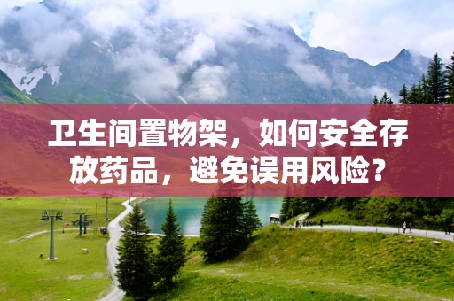 卫生间置物架，如何安全存放药品，避免误用风险？