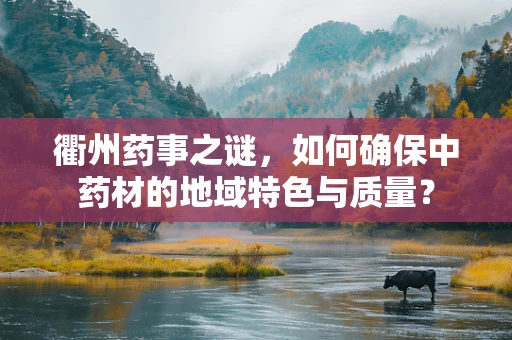 衢州药事之谜，如何确保中药材的地域特色与质量？
