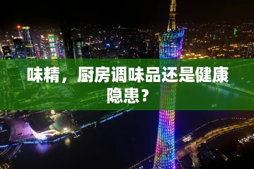 味精，厨房调味品还是健康隐患？